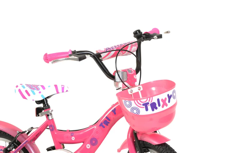Professional Trixy 16 inch Wheel Kids Bike Pink-4